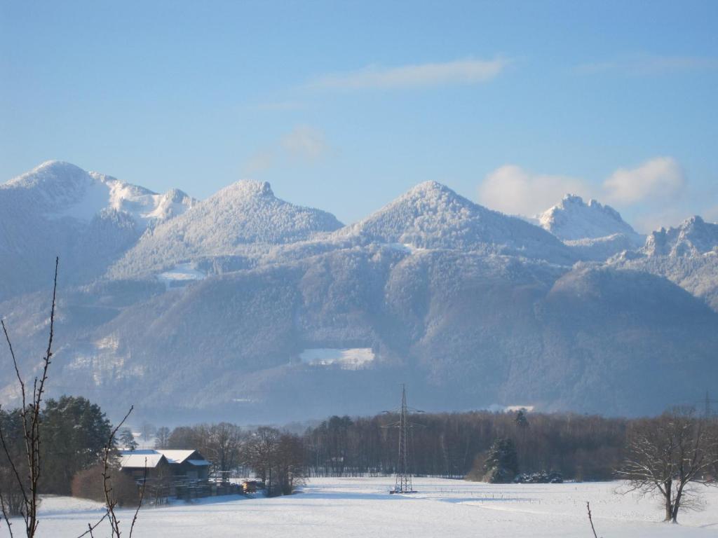 Hotel zur schönen Aussicht Übersee Exterior foto